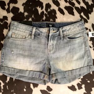 GAP Factory Distressed Denim Shorts